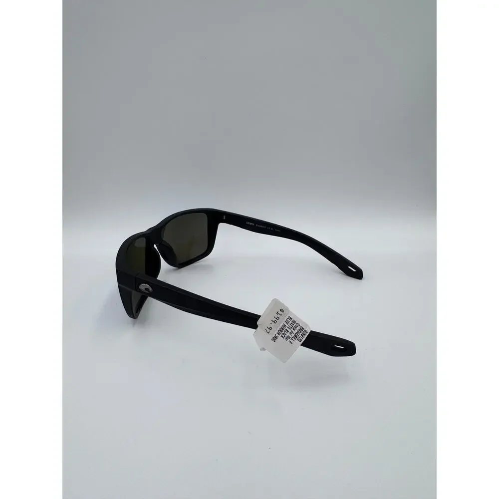 NEW Costa Del Mar 6S9120 BROADBILL II 06S9120 Matte Black Blue Mirror